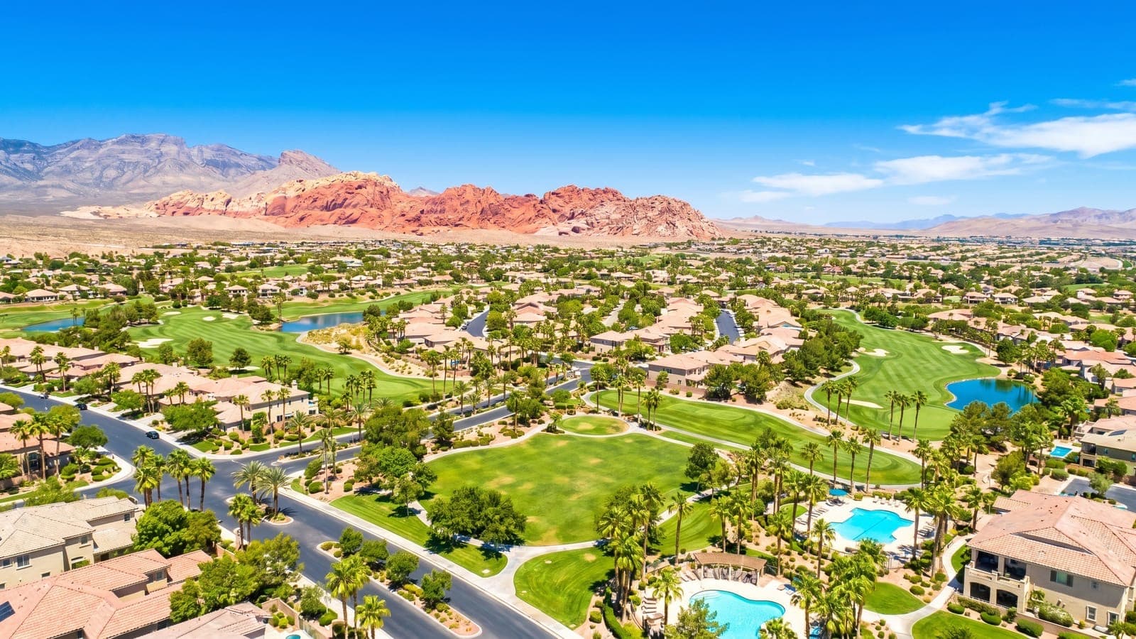 Calico Basin, Las Vegas — rural desert estates with Red Rock Canyon views, ZIP 89161